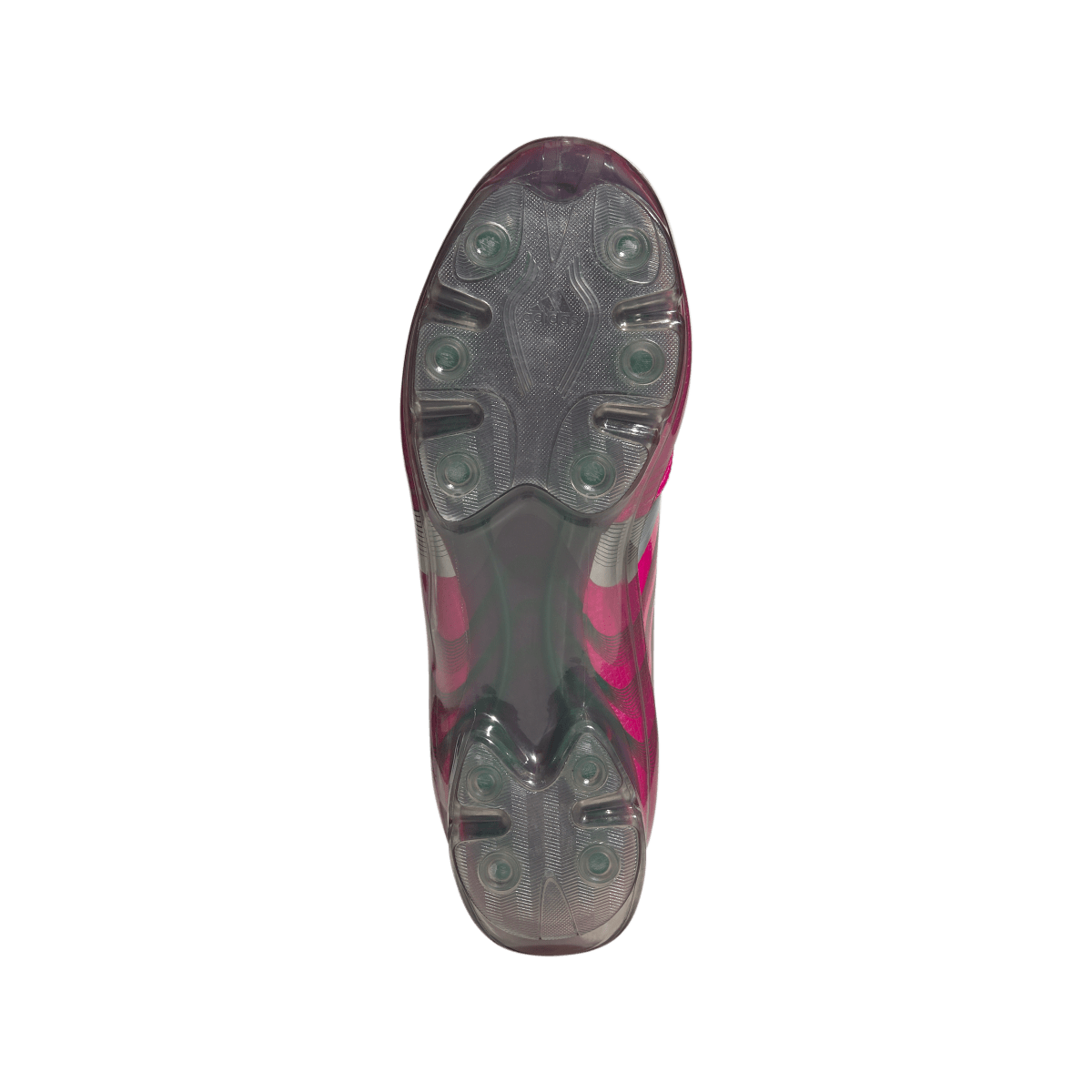 Overkicks - Adidas F50 Adiframe Walkable Shock Pink (Womens) (JQ9556) - detalle suela