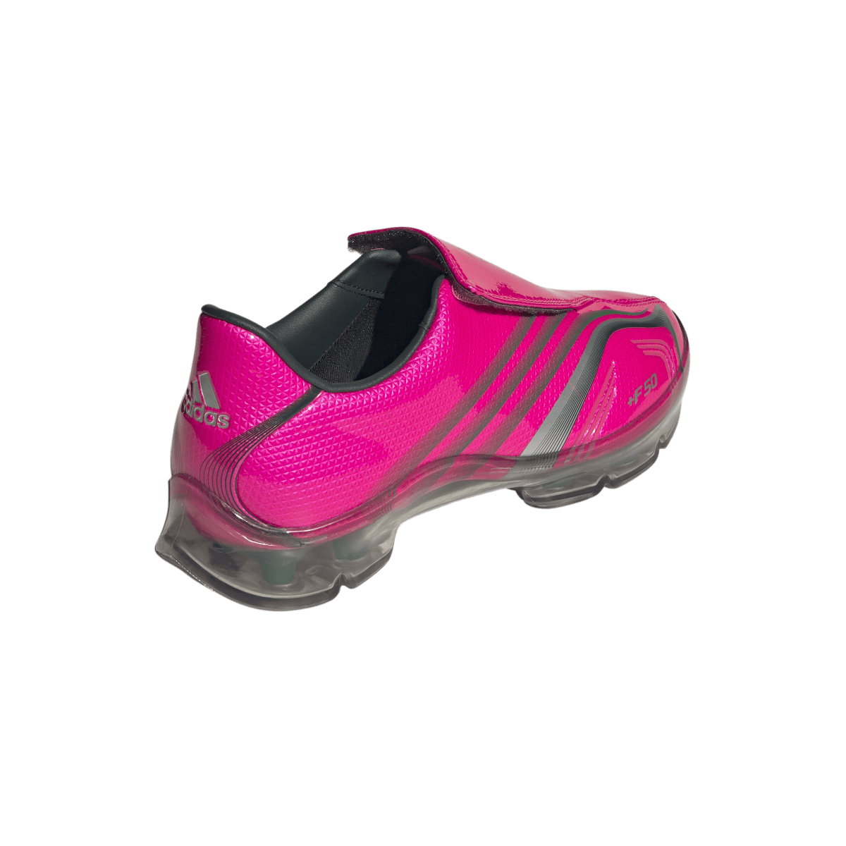 Overkicks - Adidas F50 Adiframe Walkable Shock Pink (Womens) (JQ9556) - vista superior