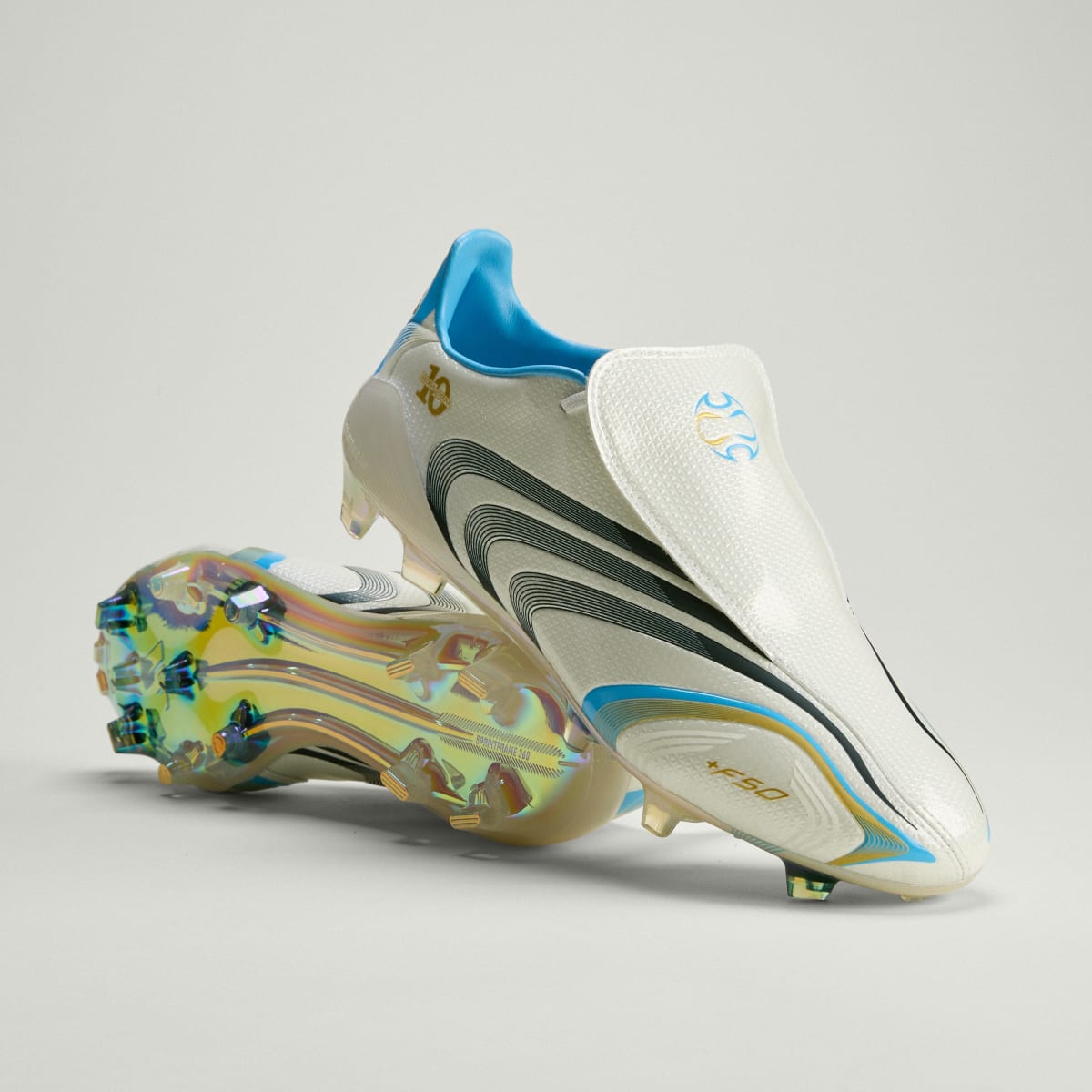 Overkicks - Adidas F50 Elite TUNIT FG Messi Argentina (KH7934) - vista lateral