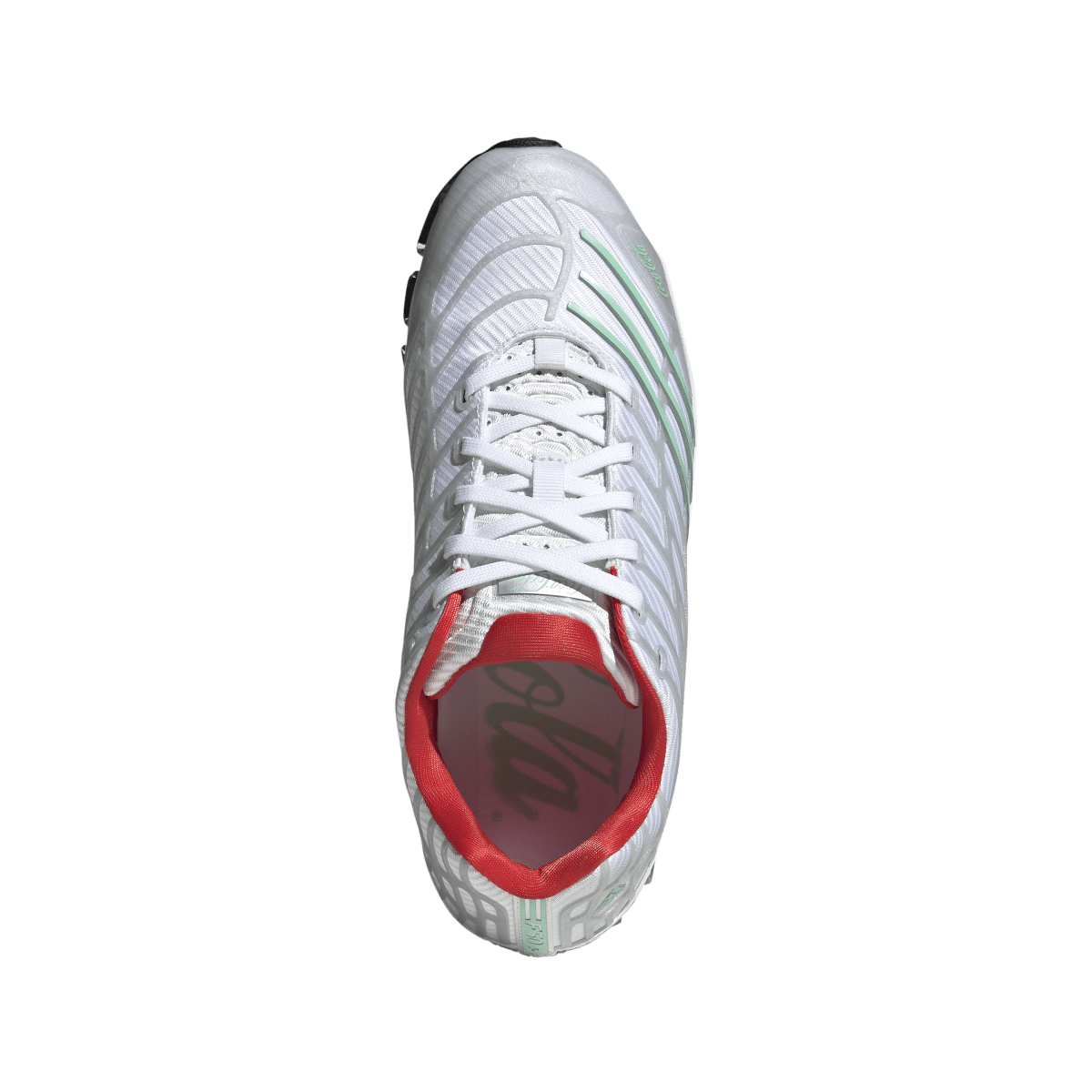 Overkicks - Adidas F50 Megaride Coca-Cola White Ice Green (KH6896) - par completo