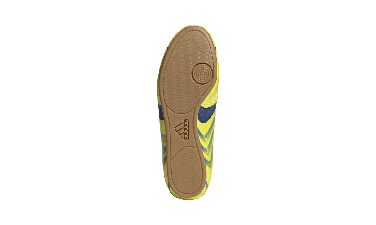 Overkicks - Adidas F50 Taekwondo Bright Yellow Bright Blue (Womens) (JR6026) - detalle suela