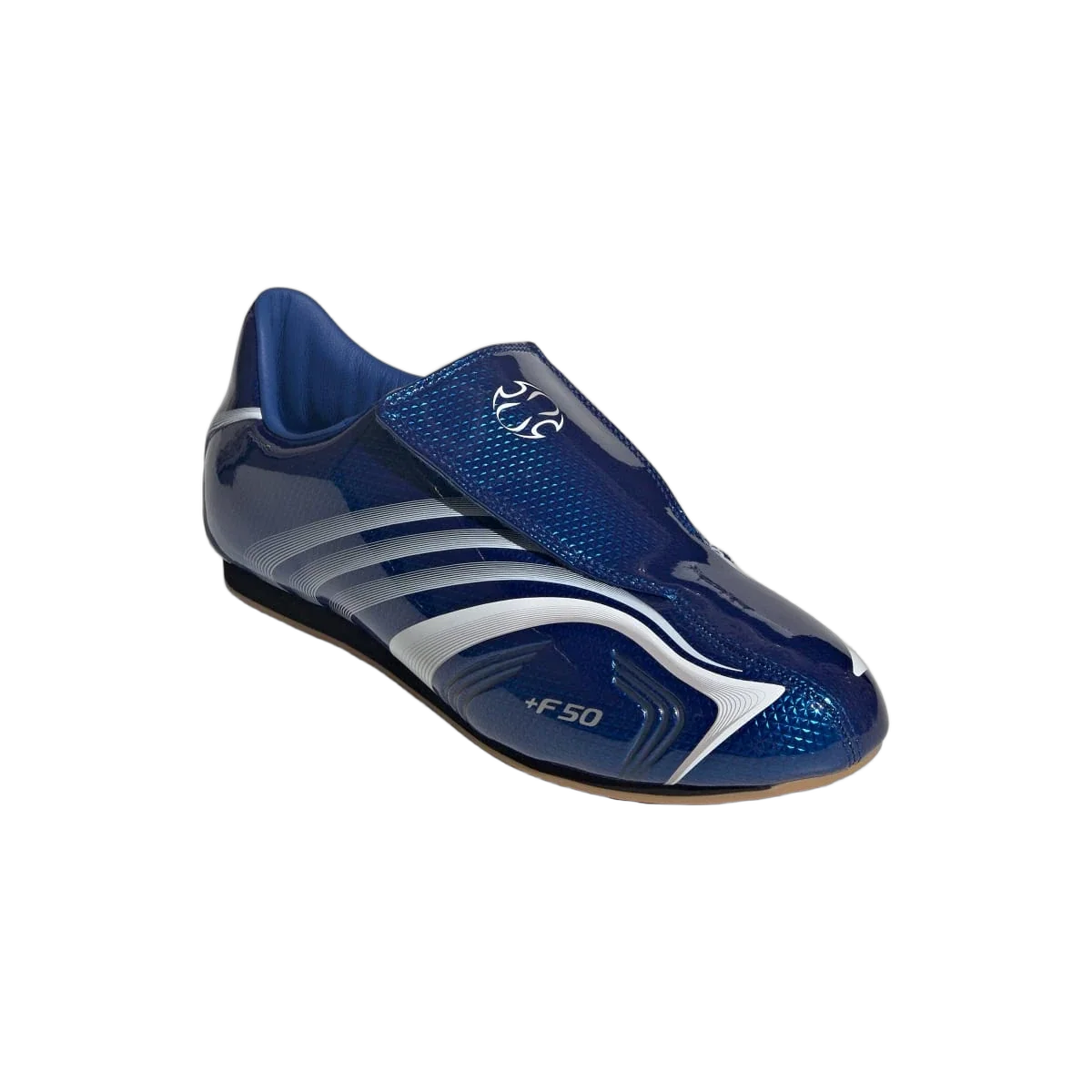 Overkicks - Adidas F50 Taekwondo Royal Blue White (Womens) (JS1046) - detalle suela