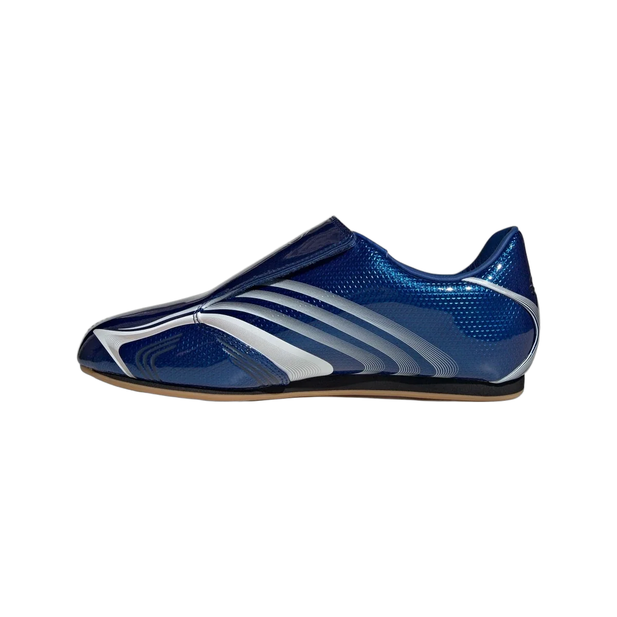 Overkicks - Adidas F50 Taekwondo Royal Blue White (Womens) (JS1046) - detalle talon