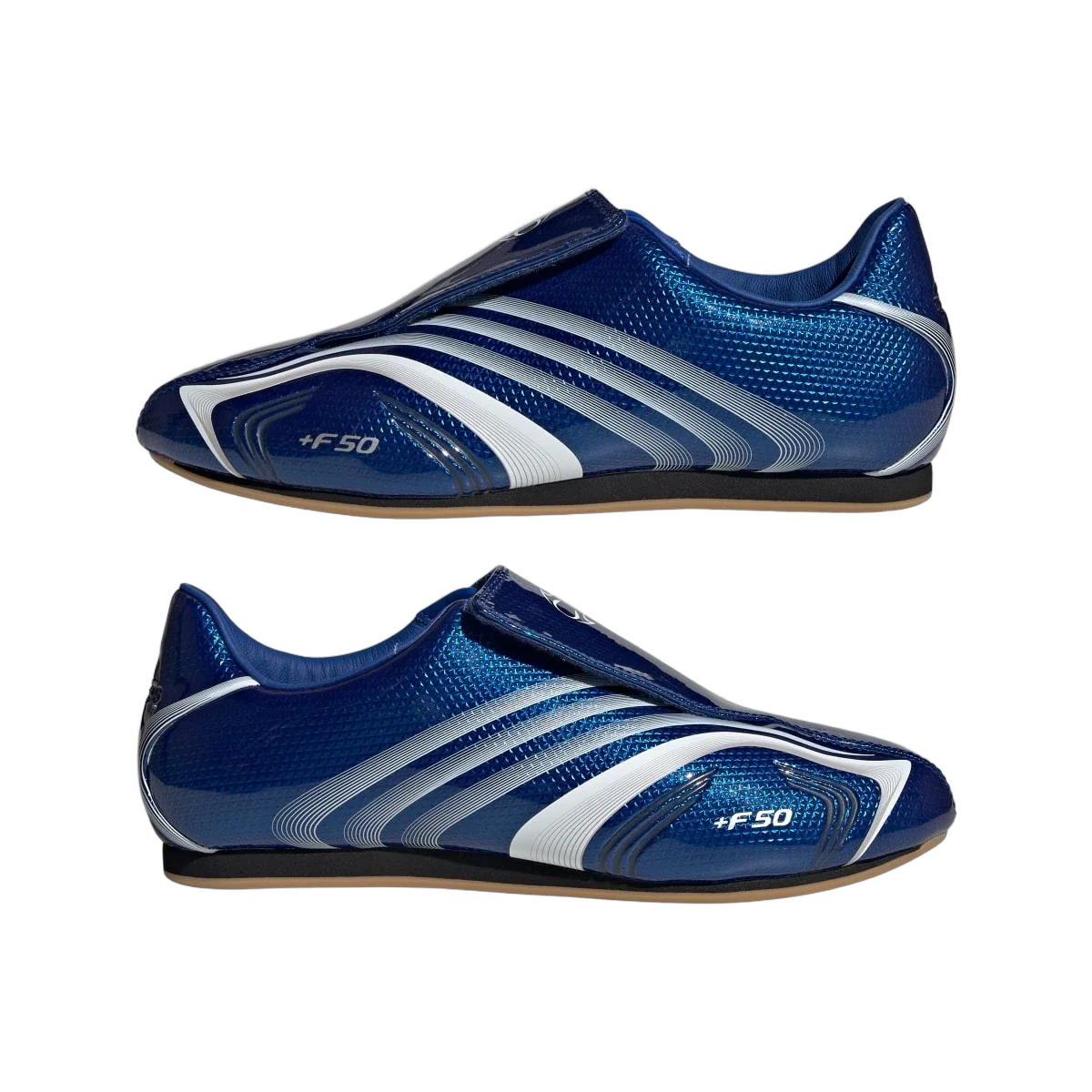 Overkicks - Adidas F50 Taekwondo Royal Blue White (Womens) (JS1046) - detalle lateral interior