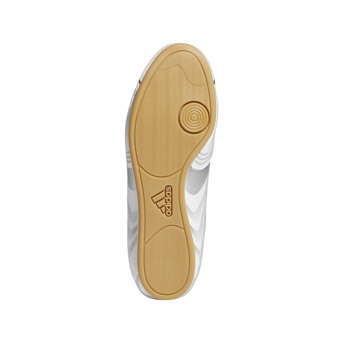 Overkicks - Adidas F50 Taekwondo White Silver Metallic (Womens) (JR6404) - detalle suela