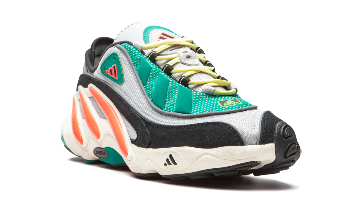 Overkicks - Adidas FYW 98 Grey Two Signal Coral (EG5195) - detalle lateral interior