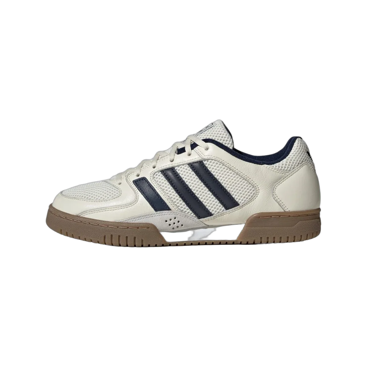 Overkicks - Adidas Fechten Indoor Consortium Presented by END. Off White Navy (JR4606) - vista lateral