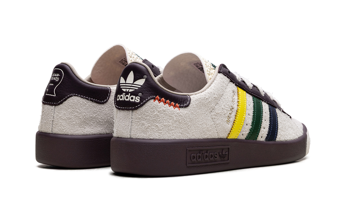 Overkicks - Adidas Forest Hills Brain Dead Cream White (JR7943) - par completo