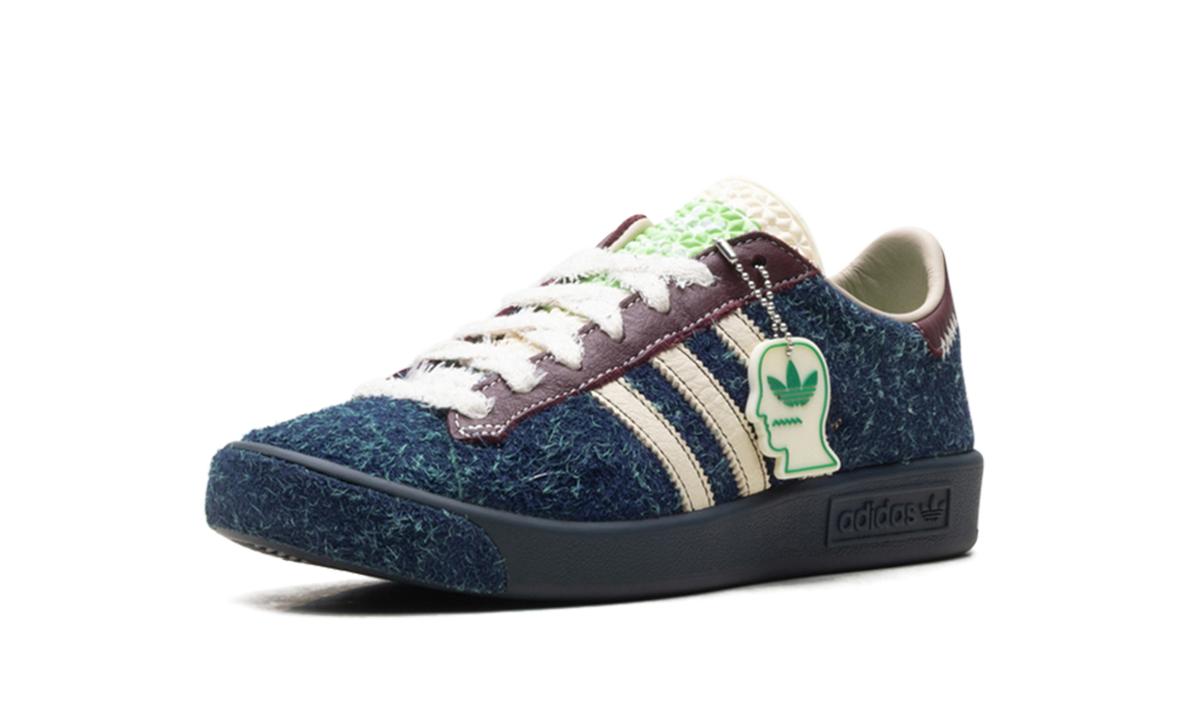 Overkicks - Adidas Forest Hills Brain Dead Green Violet Tone (JR7971) - detalle suela