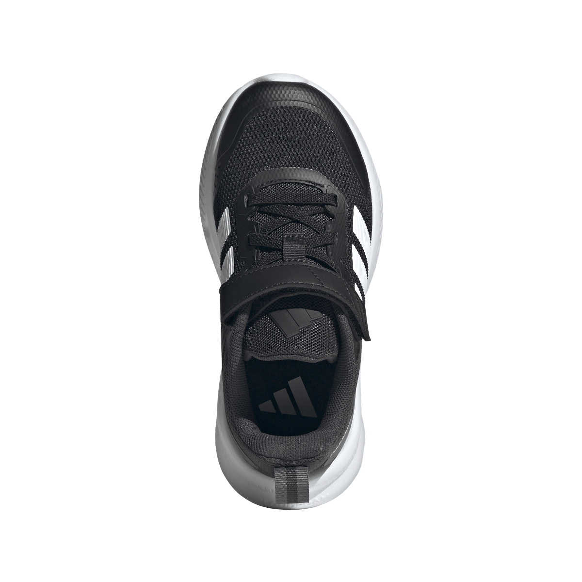 Overkicks - Adidas Fortarun 4.0 Core Black Cloud White Carbon (PS) (JQ5193) - imagen 3