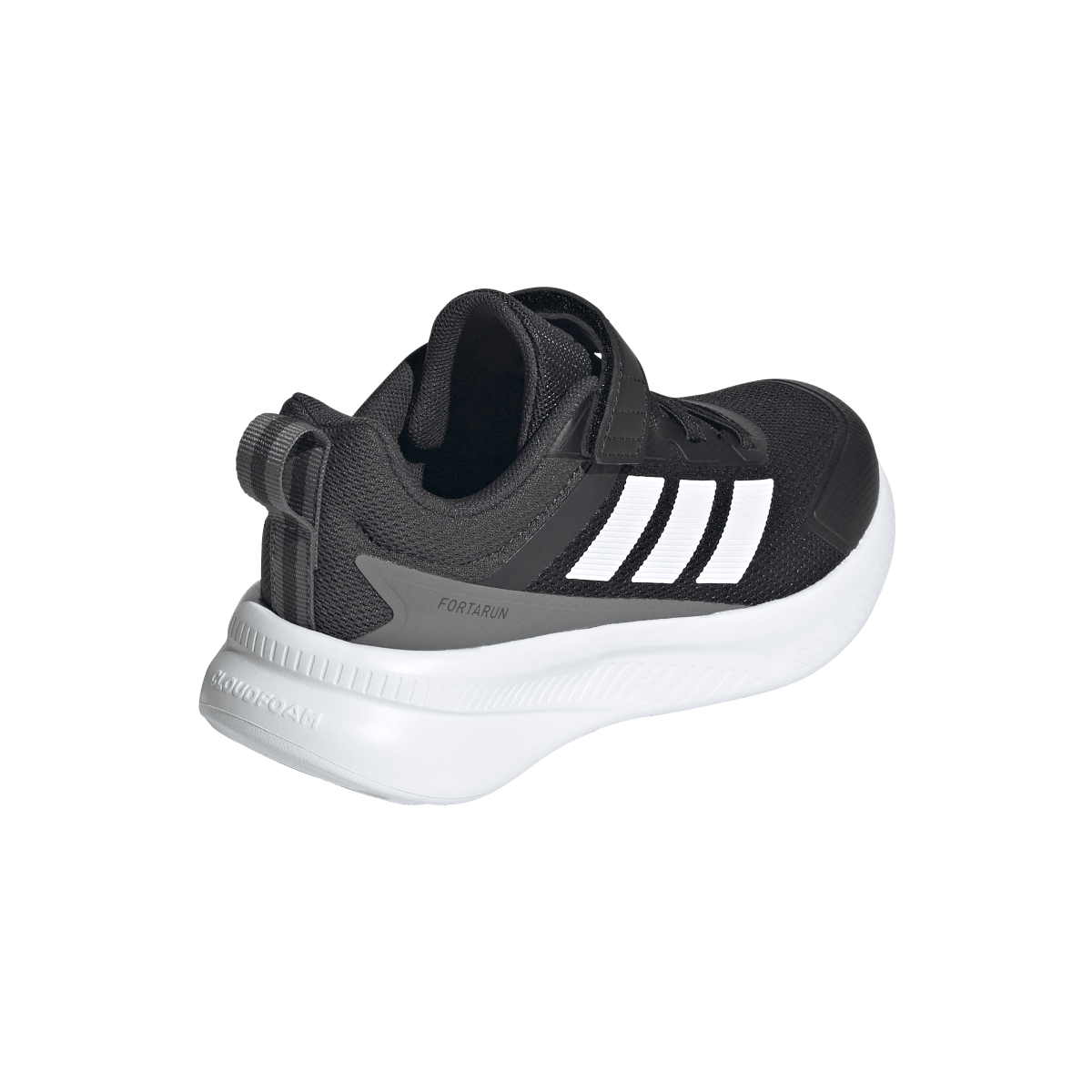 Overkicks - Adidas Fortarun 4.0 Core Black Cloud White Carbon (PS) (JQ5193) - imagen 5