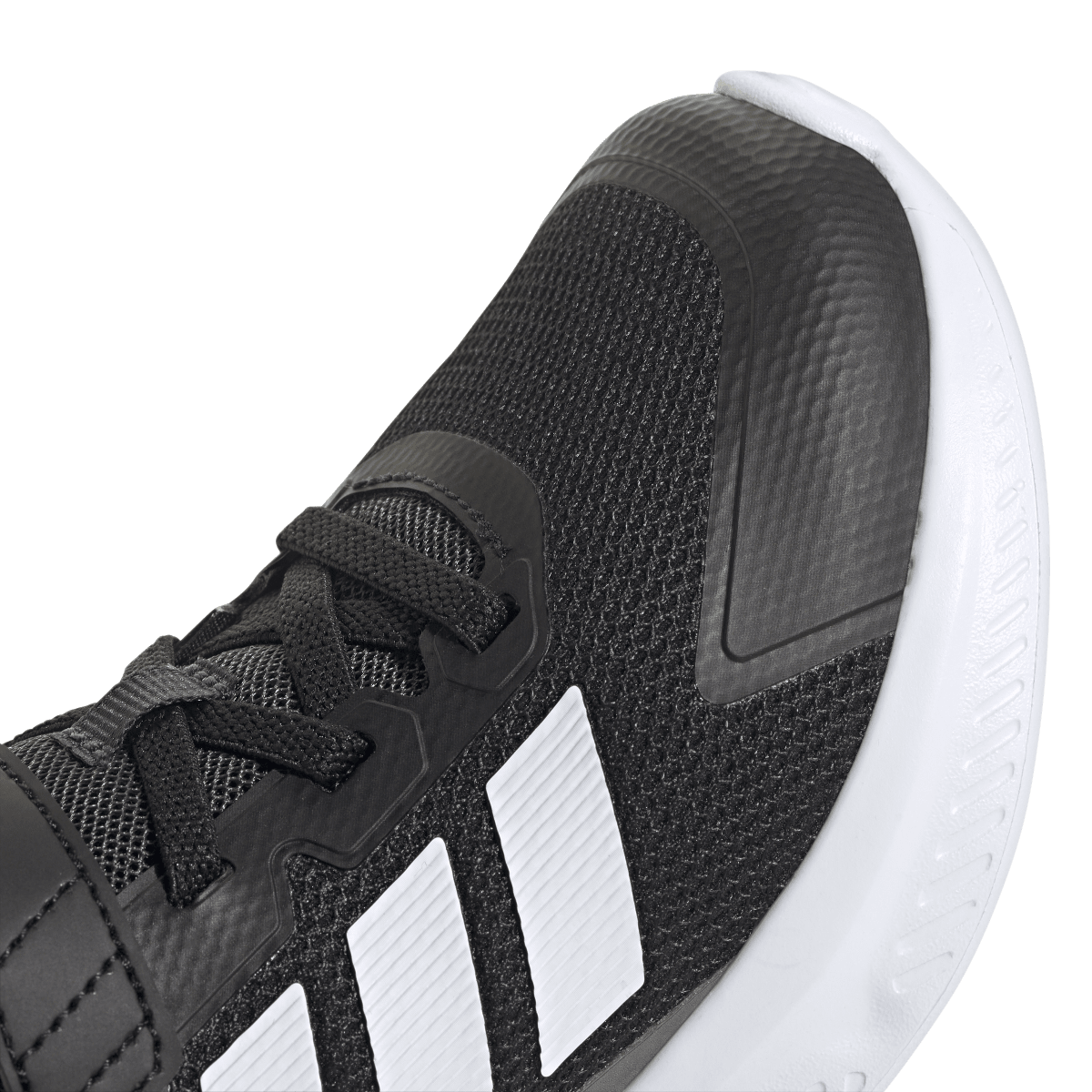Overkicks - Adidas Fortarun 4.0 Core Black Cloud White Carbon (PS) (JQ5193) - imagen 7