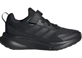 Overkicks - Adidas Fortarun 4.0 Core Black (PS) (JQ5195) - vista lateral