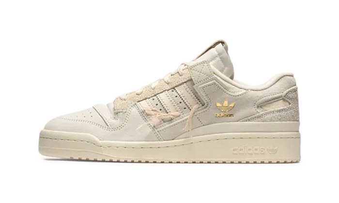 Overkicks - Adidas Forum 84 Low Off White (GW0299) - vista lateral