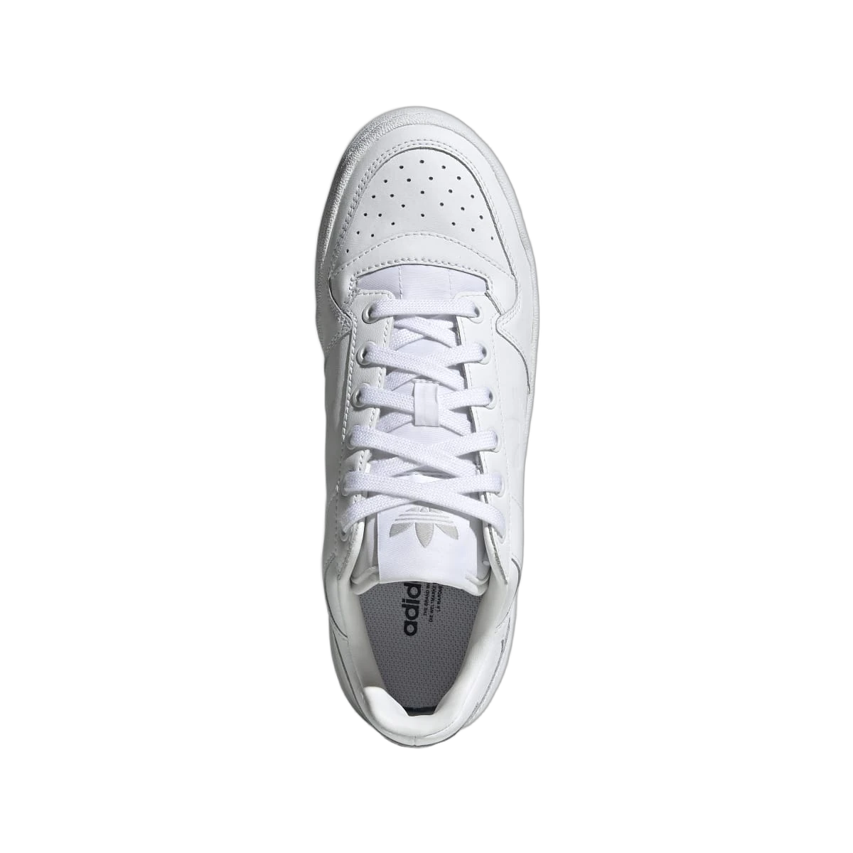 Overkicks - Adidas Forum Bold Triple White (FY9042) - vista trasera
