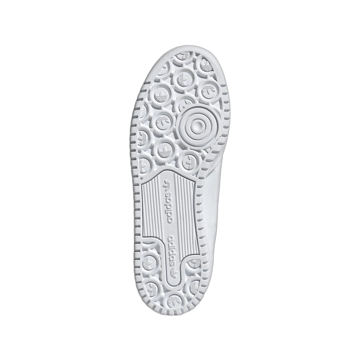 Overkicks - Adidas Forum Bold Triple White (FY9042) - par completo