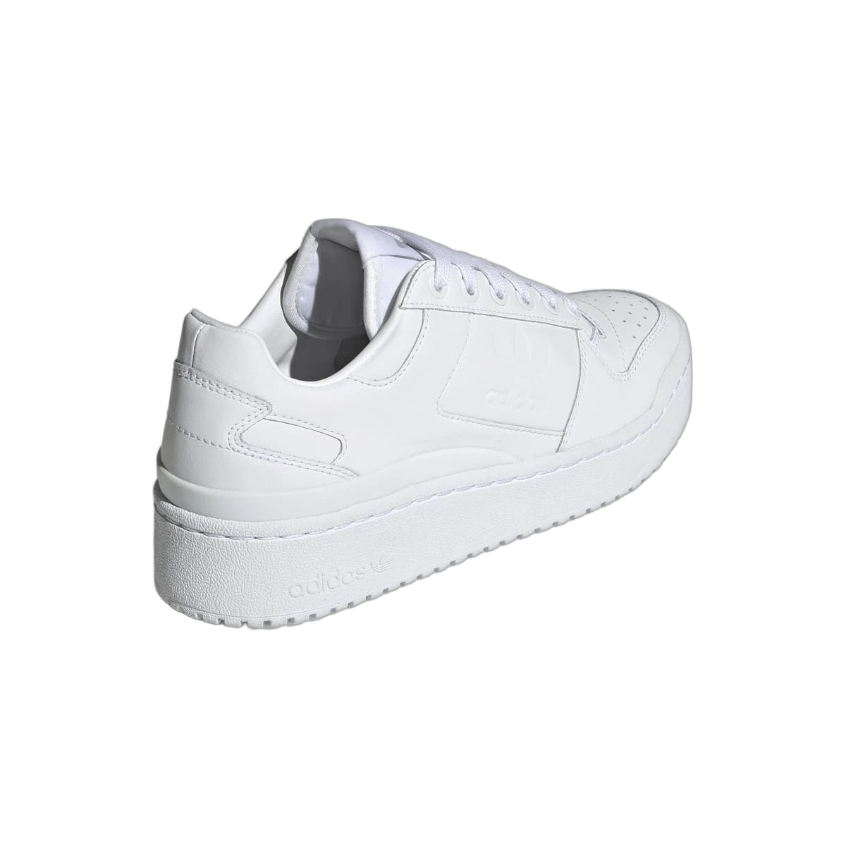 Overkicks - Adidas Forum Bold Triple White (FY9042) - vista superior