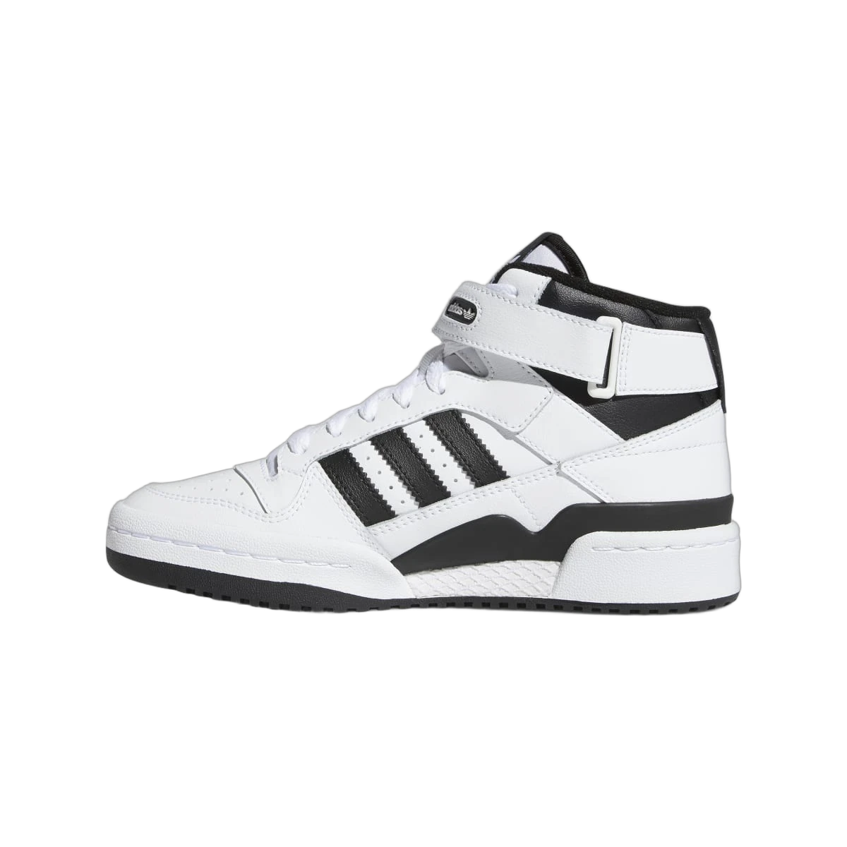 Overkicks - Adidas Forum Cloud White Core Black (FZ2083) - detalle talón