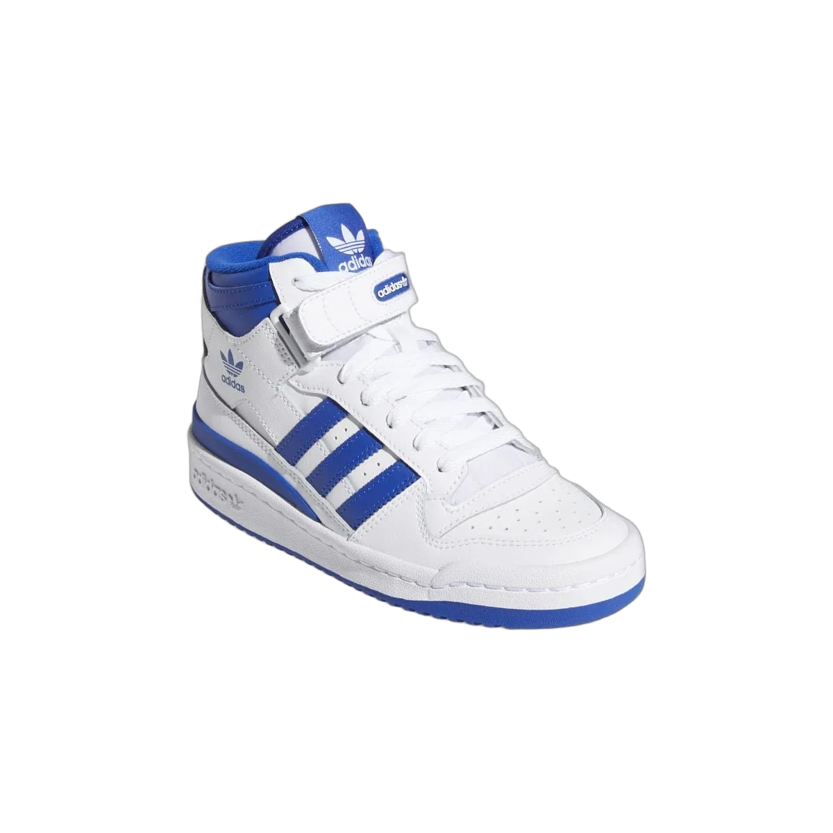 Overkicks - Adidas Forum Cloud White Royal Blue (GS) (FZ2085) - imagen 4