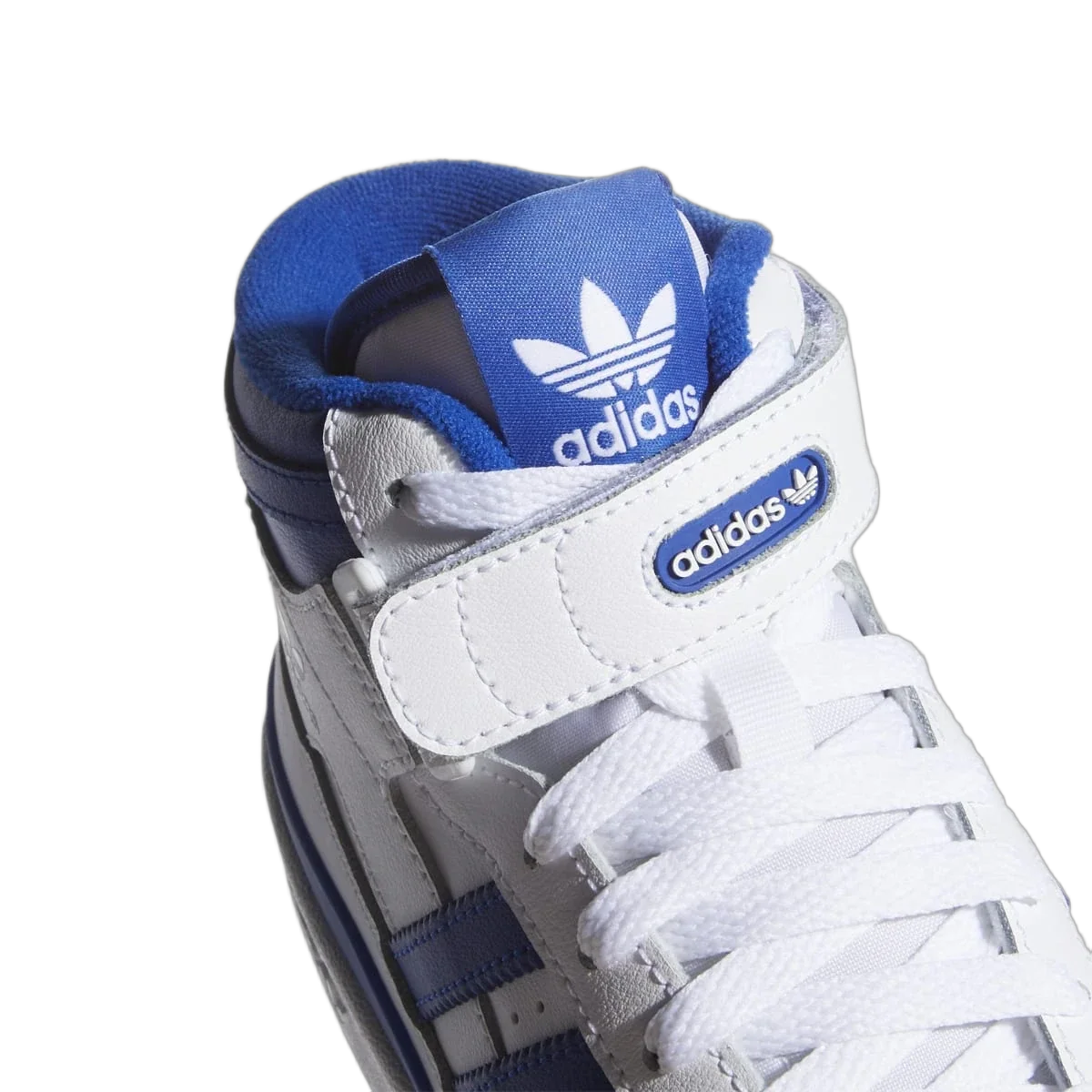 Overkicks - Adidas Forum Cloud White Royal Blue (GS) (FZ2085) - imagen 7