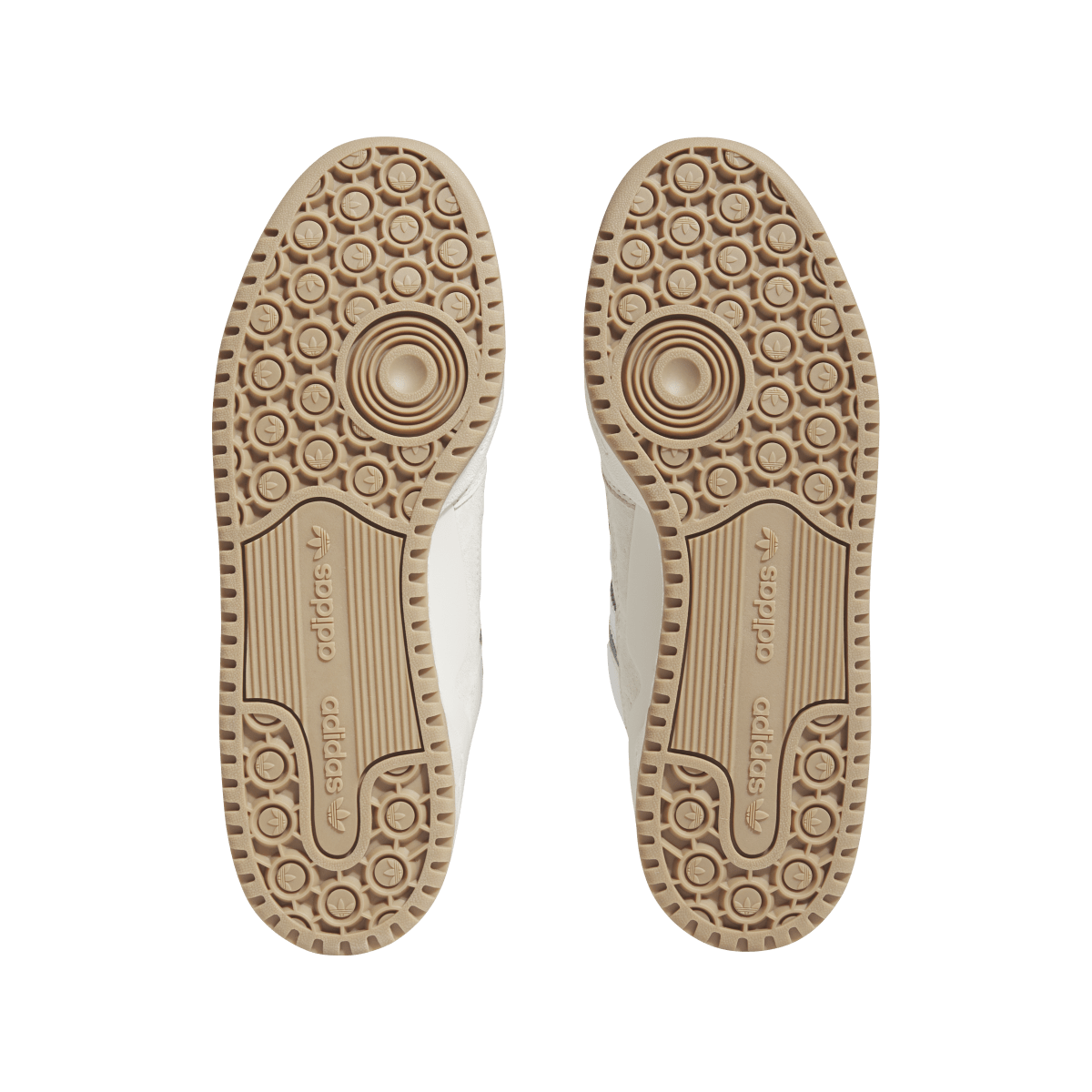 Overkicks - Adidas Forum Low CL Chalk White (ID6858) - detalle suela