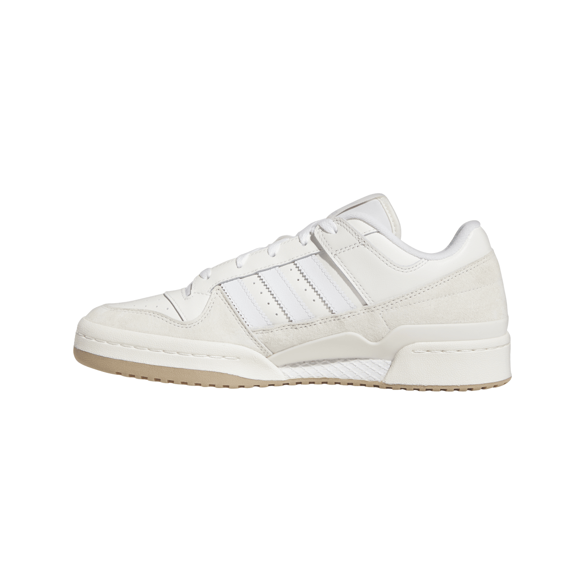 Overkicks - Adidas Forum Low CL Chalk White (ID6858) - detalle talón