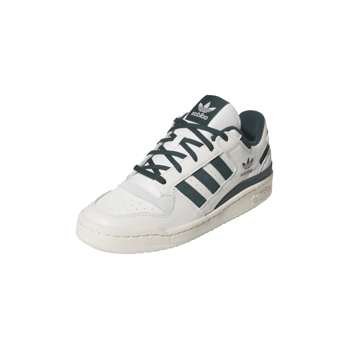 Overkicks - Adidas Forum Low CL Cloud White Aurora Ivy Wonder White (JQ0207) - vista trasera