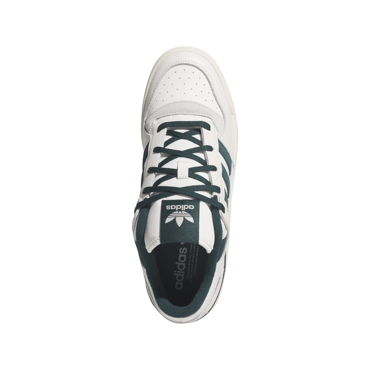 Overkicks - Adidas Forum Low CL Cloud White Aurora Ivy Wonder White (JQ0207) - par completo