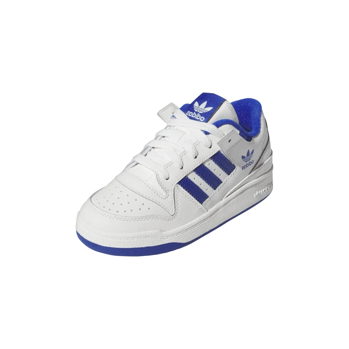 Overkicks - Adidas Forum Low CL Core White Royal Blue (PS) (IH7922) - imagen 2