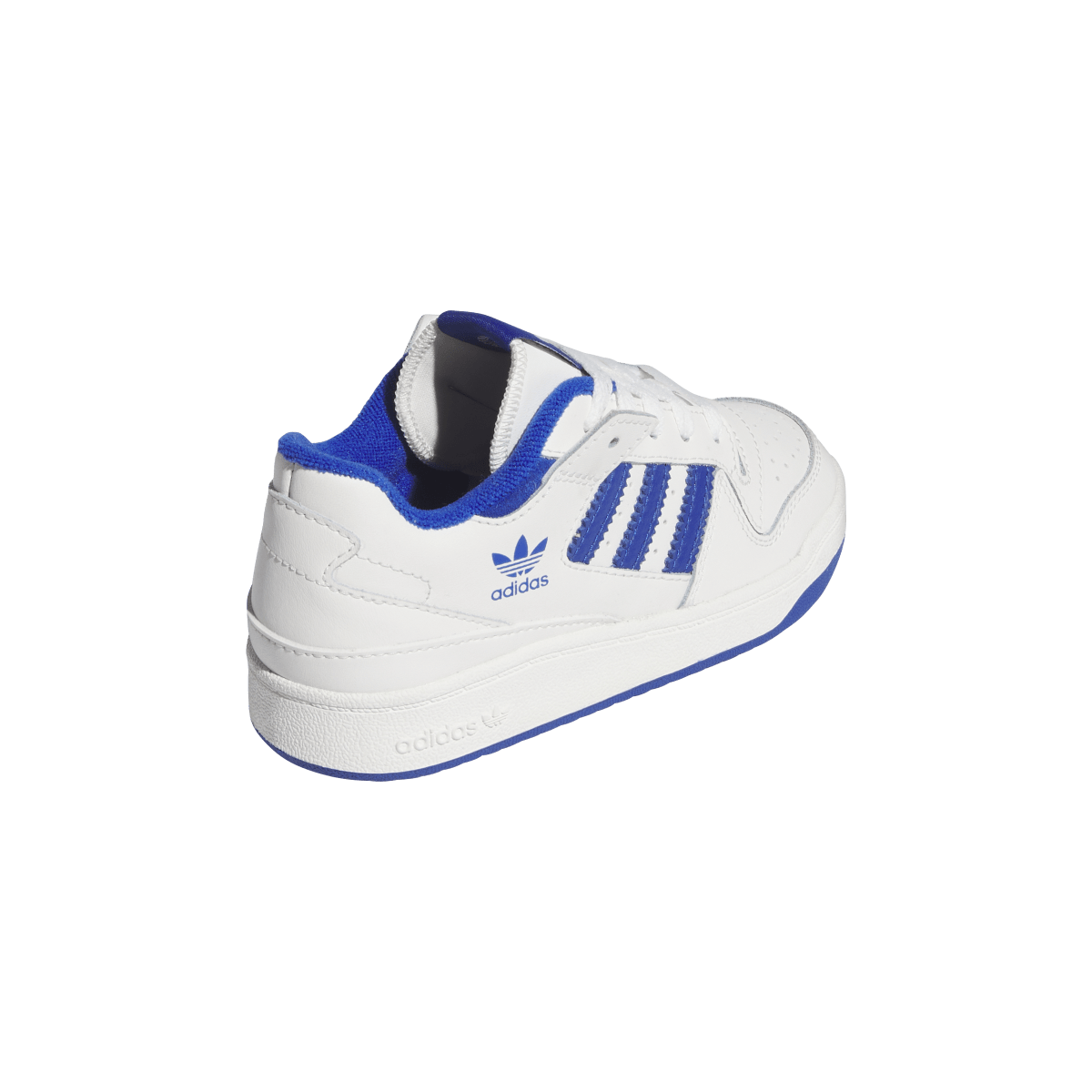 Overkicks - Adidas Forum Low CL Core White Royal Blue (PS) (IH7922) - imagen 5