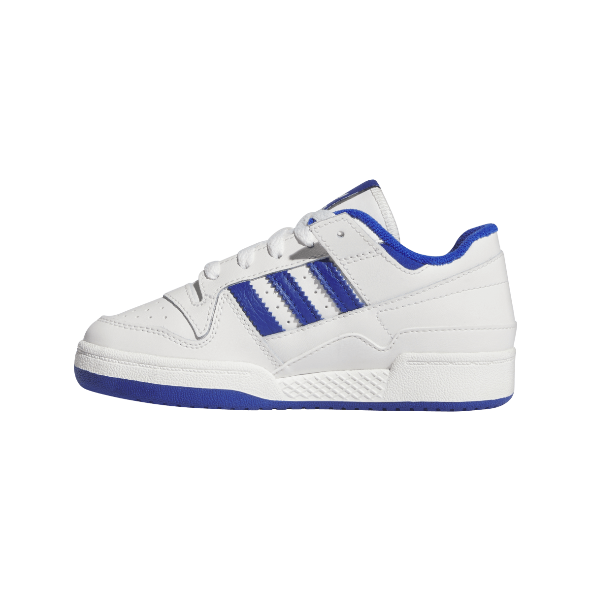 Overkicks - Adidas Forum Low CL Core White Royal Blue (PS) (IH7922) - imagen 6