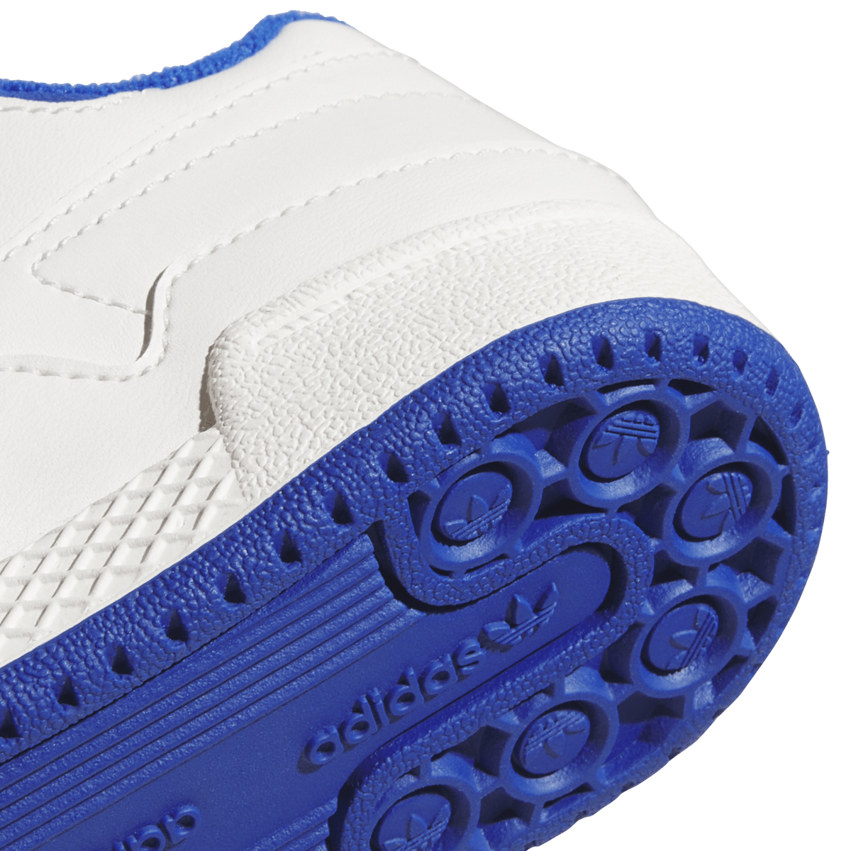 Overkicks - Adidas Forum Low CL Core White Royal Blue (PS) (IH7922) - imagen 7