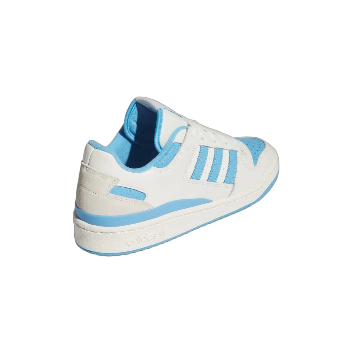 Overkicks - Adidas Forum Low CL Ivory Semi Blue Burst (IG3779) - vista superior