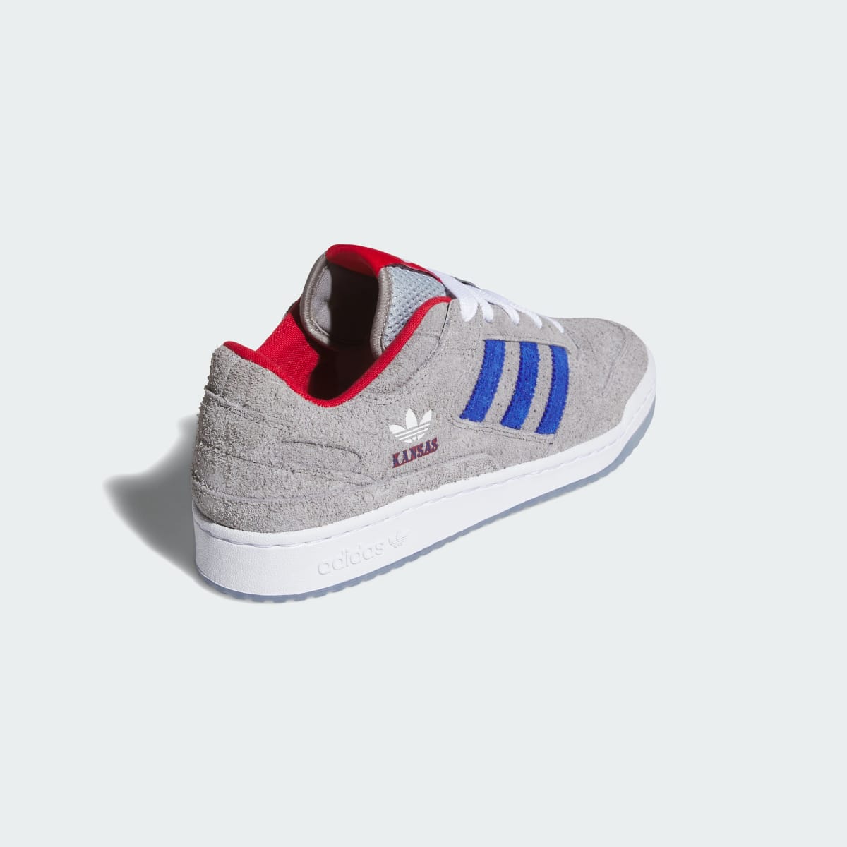 Overkicks - Adidas Forum Low Kansas Jayhawks (HQ7485) - vista superior