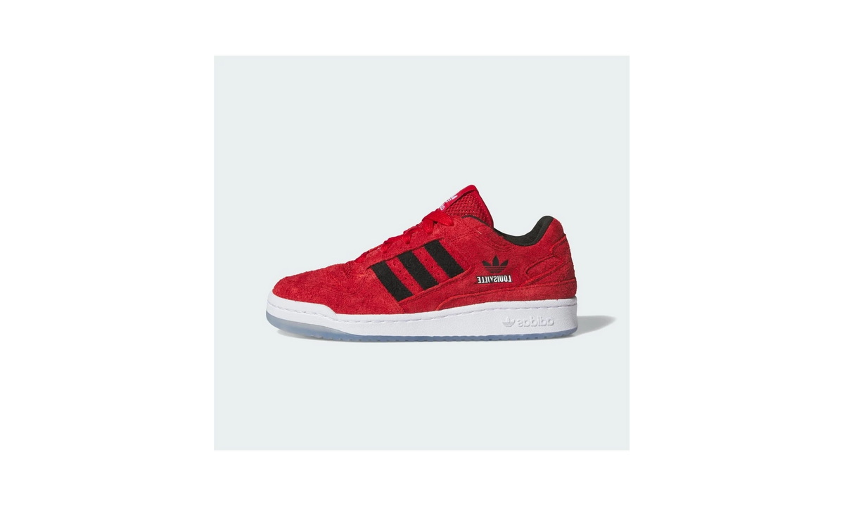 Overkicks - Adidas Forum Low Louisville Cardinals (HQ7484) - vista lateral