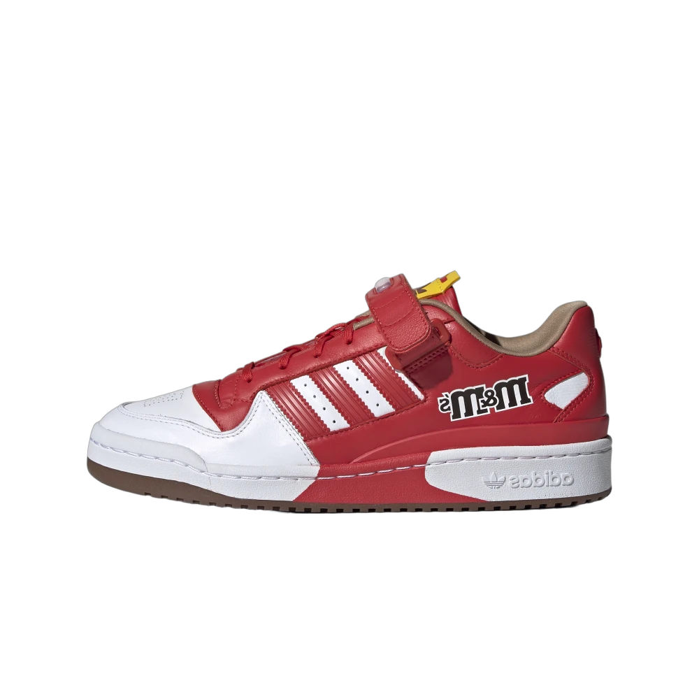 Overkicks - Adidas Forum Low M&Ms Red (GZ1935) - vista lateral