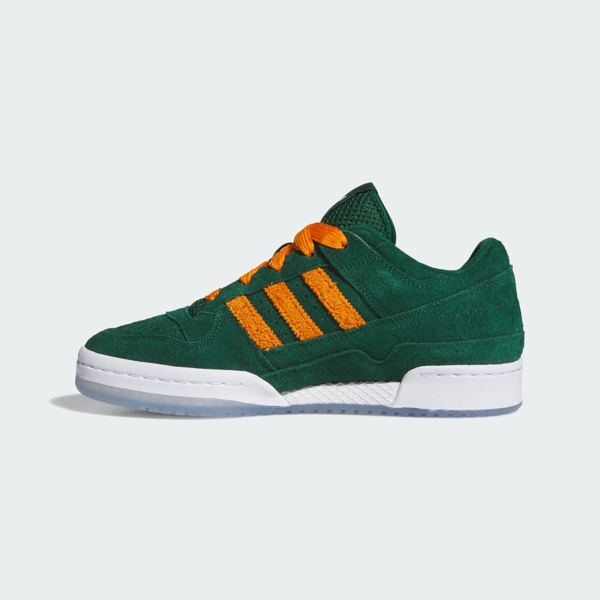 Overkicks - Adidas Forum Low Miami Hurricanes (HQ7483) - detalle talón