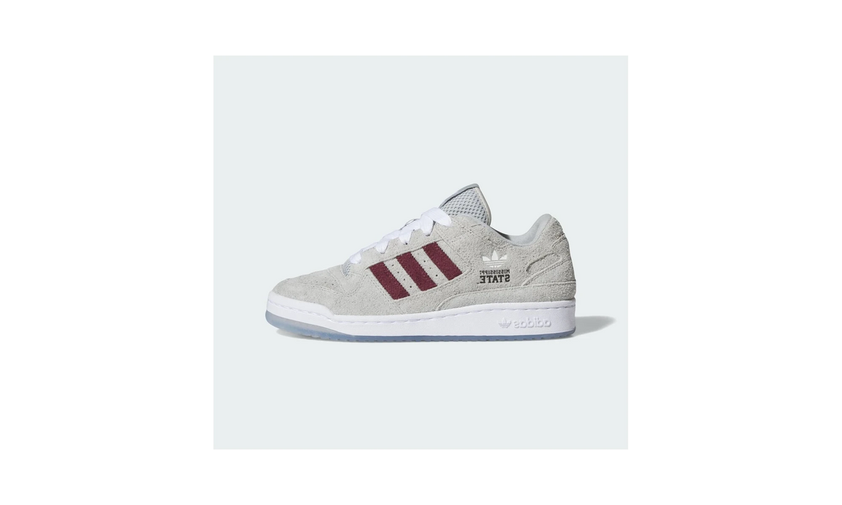 Overkicks - Adidas Forum Low Mississippi State Bulldogs (HQ7475) - vista lateral