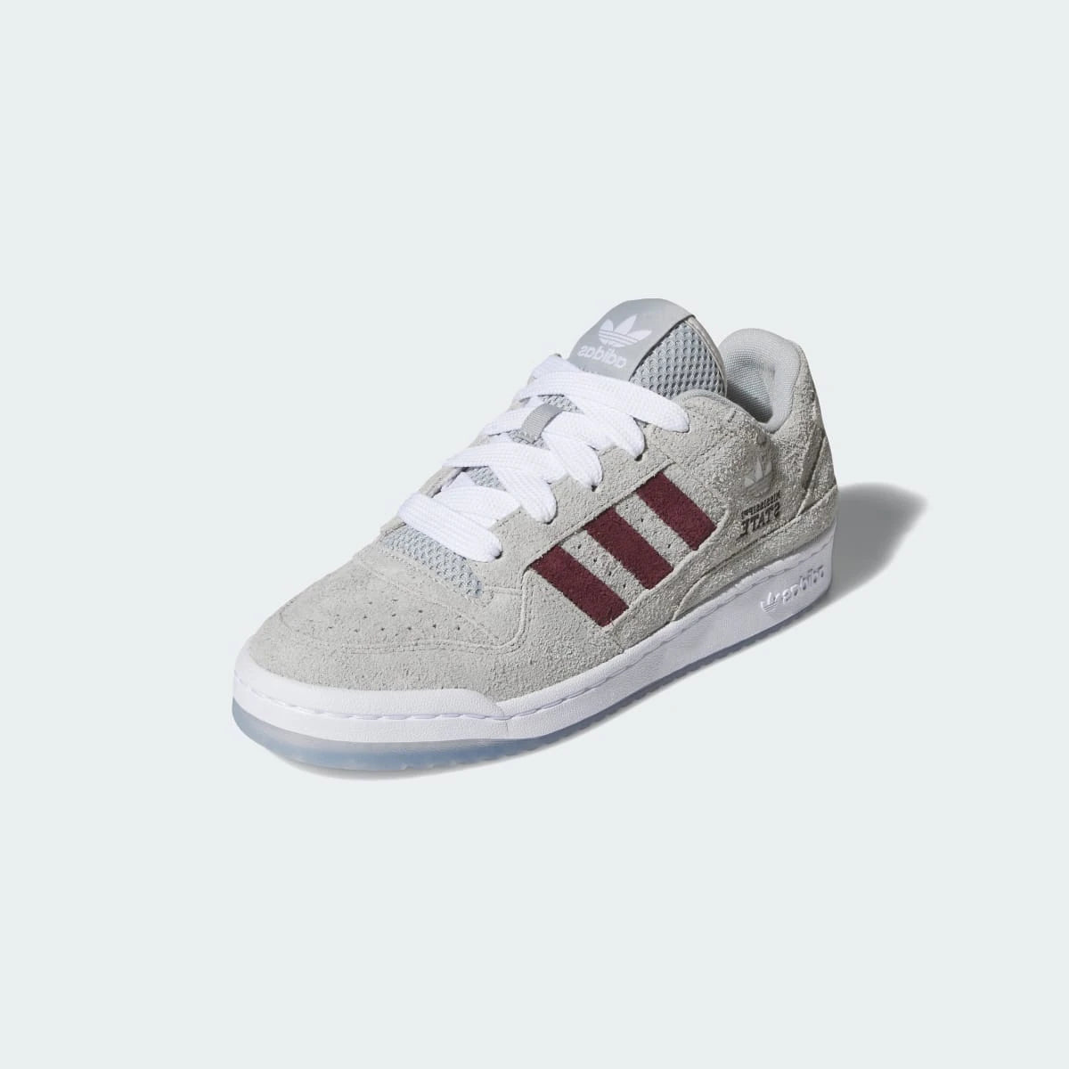 Overkicks - Adidas Forum Low Mississippi State Bulldogs (HQ7475) - vista trasera