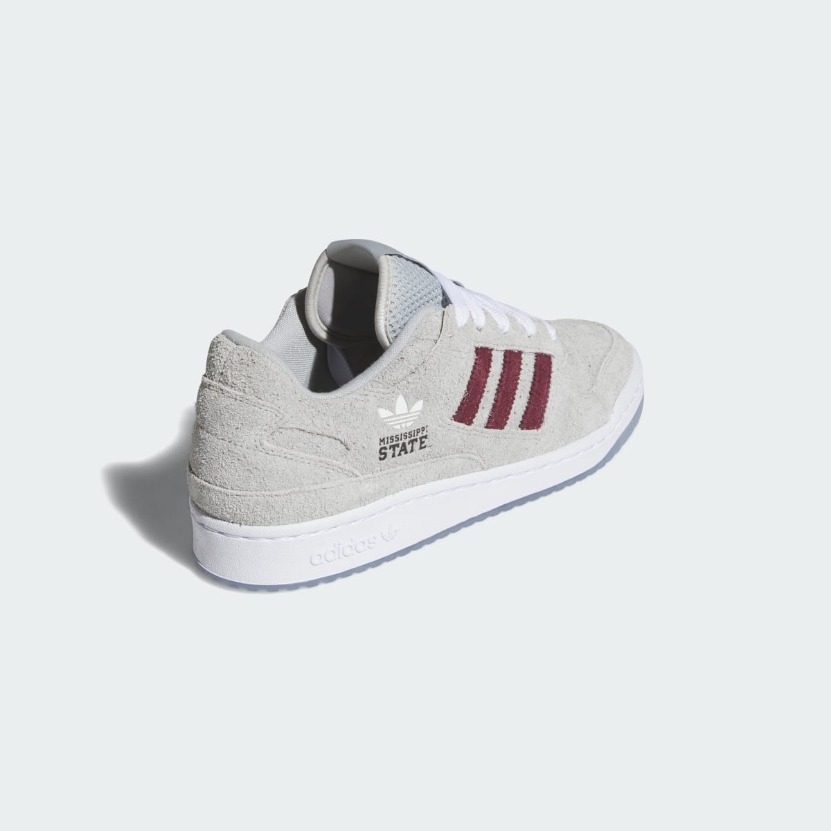 Overkicks - Adidas Forum Low Mississippi State Bulldogs (HQ7475) - vista superior