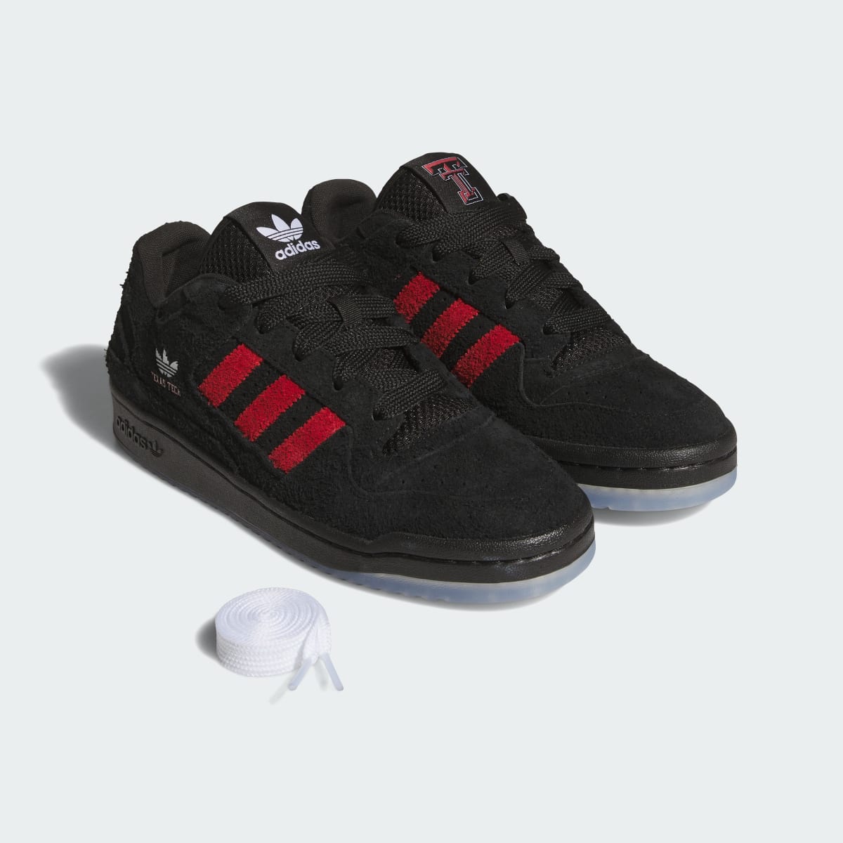 Overkicks - Adidas Forum Low Texas Tech Red Raiders (HQ7478) - detalle lateral interior