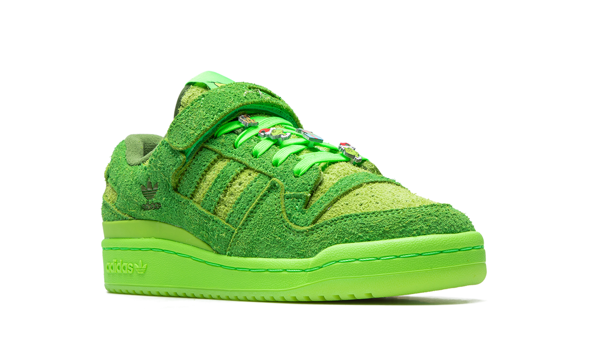 Overkicks - Adidas Forum Low The Grinch (HP6772) - detalle lateral interior