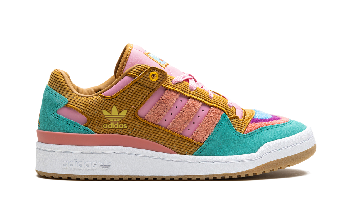 Overkicks - Adidas Forum Low The Simpsons Living Room (IE8467) - detalle talón