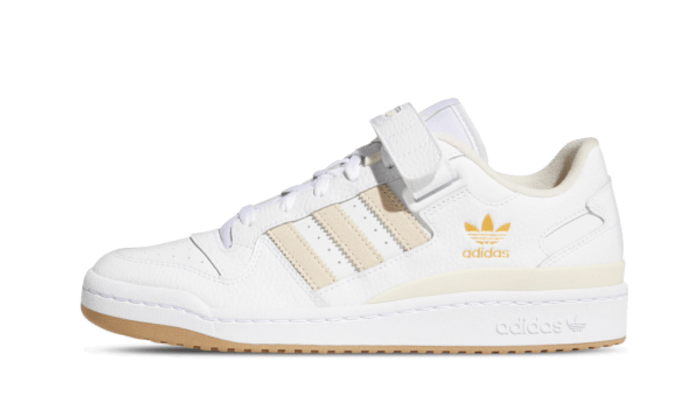 Overkicks - Adidas Forum Low White Gum (GY8555) - vista lateral