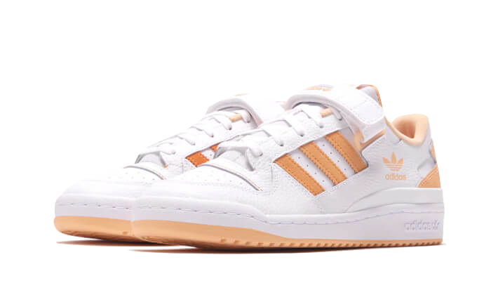 Overkicks - Adidas Forum Low White Pulse Amber (GY5833) - vista trasera