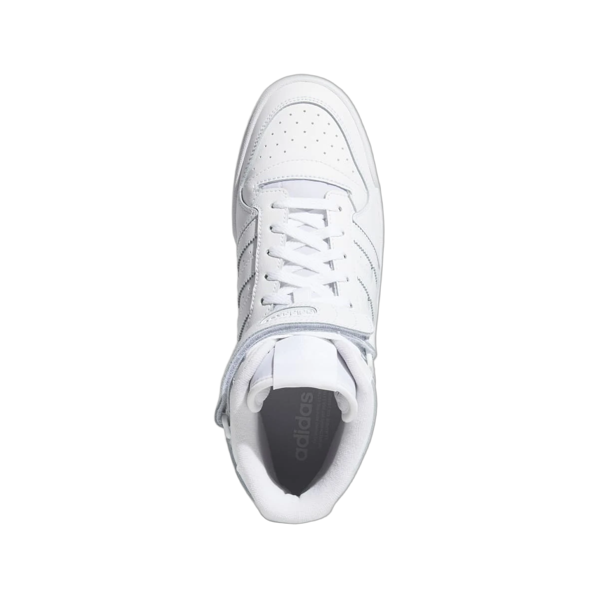 Overkicks - Adidas Forum Mid Triple White (FY4975) - vista trasera