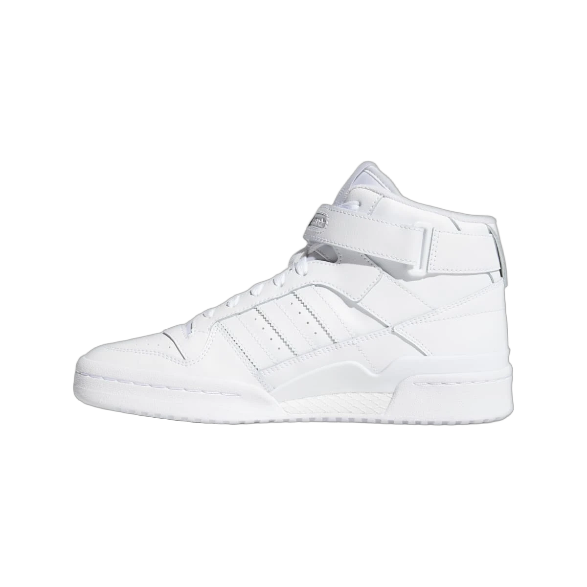 Overkicks - Adidas Forum Mid Triple White (FY4975) - detalle talón