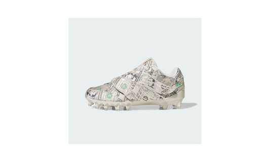 Overkicks - Adidas Forum Wings Football Cleat Jeremy Scott Money (JR9626) - vista lateral