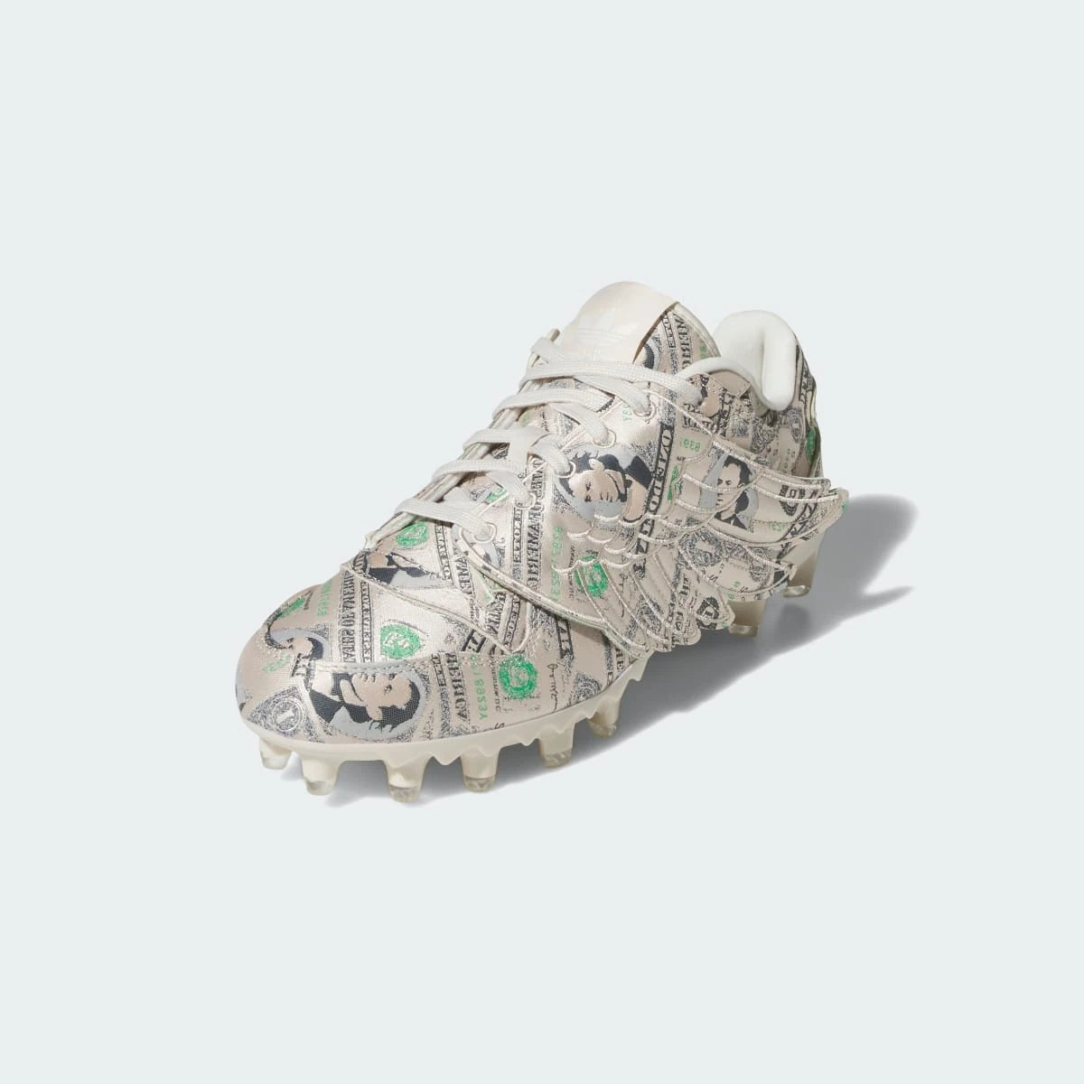Overkicks - Adidas Forum Wings Football Cleat Jeremy Scott Money (JR9626) - vista trasera