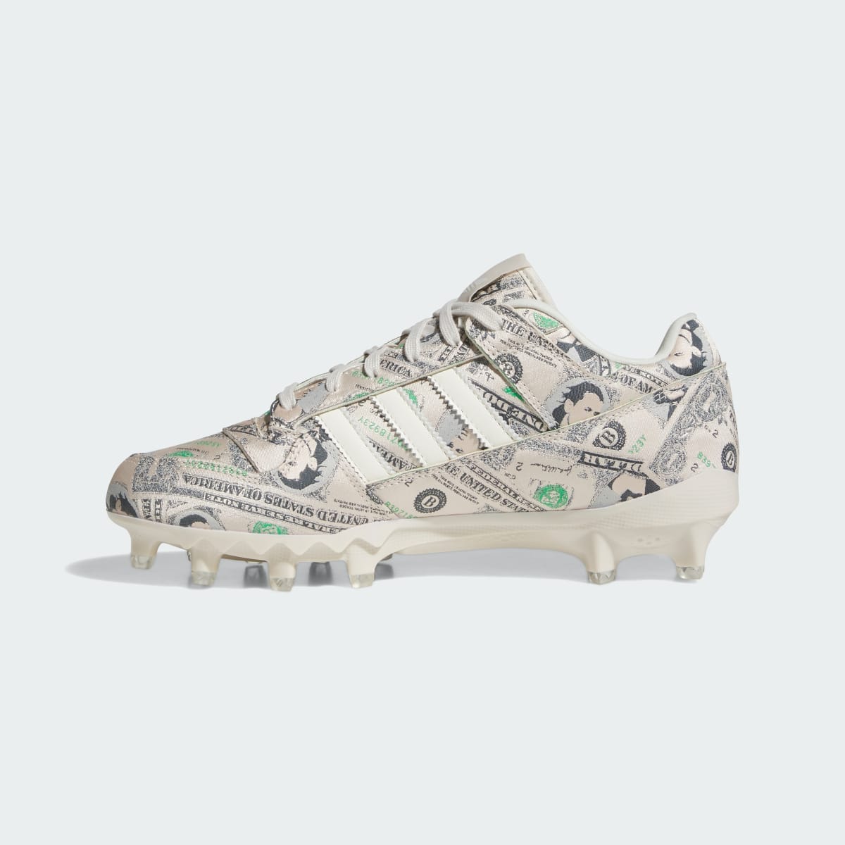 Overkicks - Adidas Forum Wings Football Cleat Jeremy Scott Money (JR9626) - detalle talón